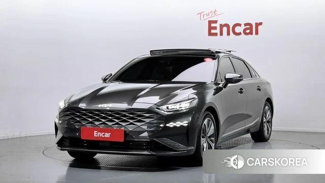 Kia K8 Hybrid 2023 Серый из Кореи