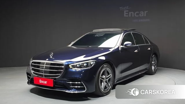 Mercedes-Benz S-Class W223 2022 Синий из Кореи