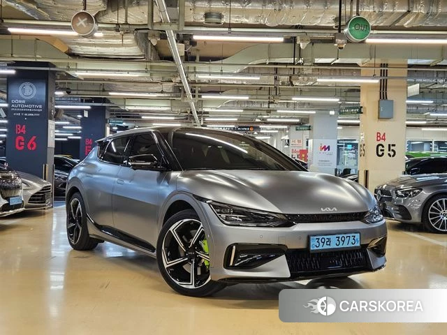 Kia EV6 2022 Серый из Кореи