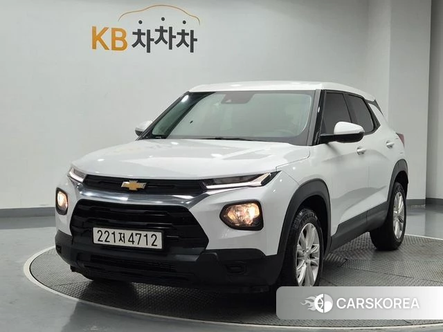 Chevrolet (GM Daewoo) Trailblazer 2021 Белый из Кореи