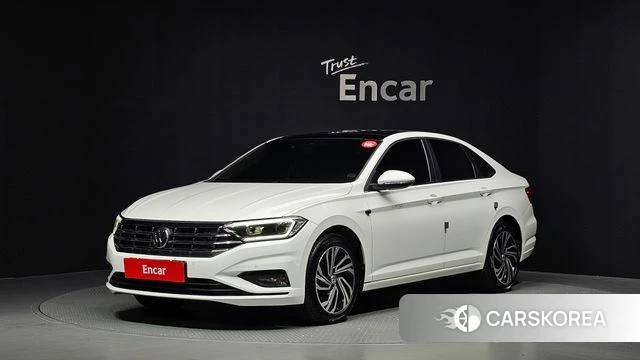 Volkswagen 7th Generation of Jetta 2021 Белый из Кореи