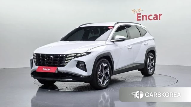 Hyundai Tucson (NX4) 2021 Белый из Кореи