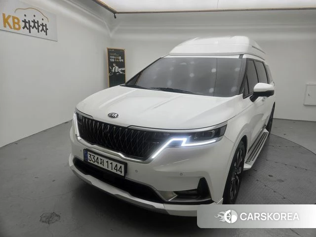 Kia Carnival 4th generation 2021 Белый из Кореи