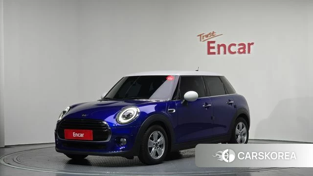 Mini Cooper 2018 Синий из Кореи