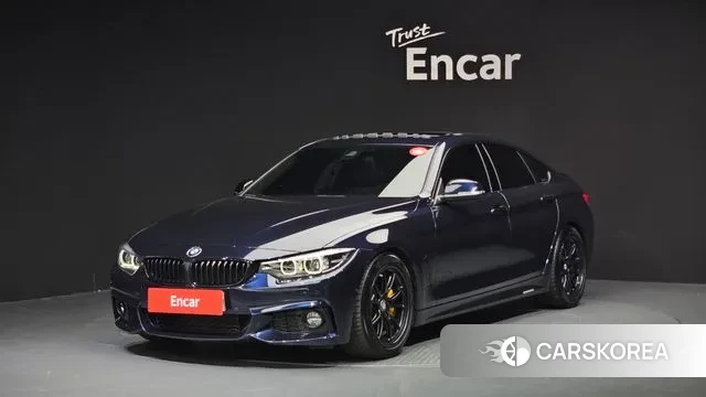 BMW 4 Series (F32) 2018 Синий из Кореи