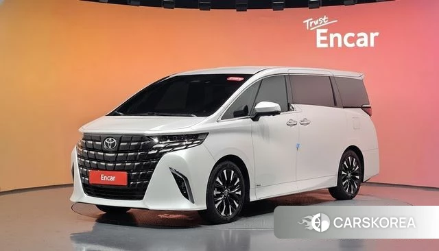 Toyota Alphard 4th Generation 2024 Белый из Кореи