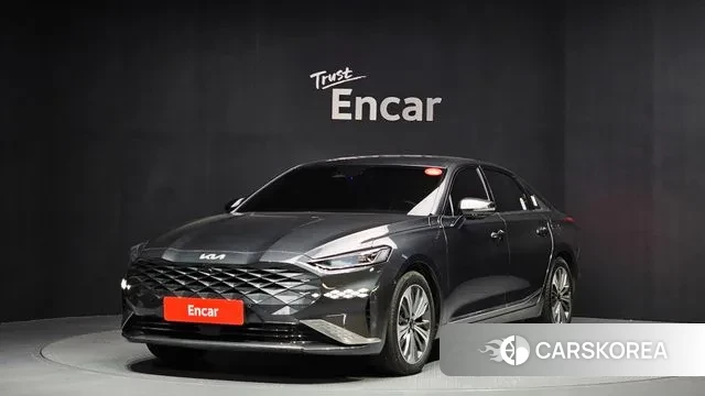 Kia K8 Hybrid 2024 Серый из Кореи