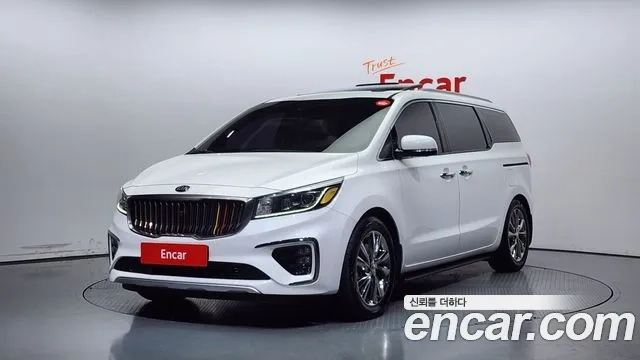 Kia The New Carnival 2019 Белый из Кореи
