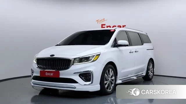 Kia The New Carnival 2018 Белый из Кореи