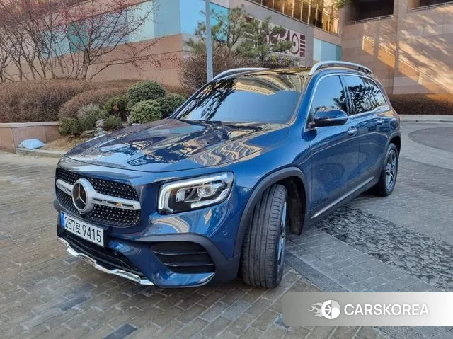 Mercedes-Benz GLB-Class X247 2023 Синий из Кореи