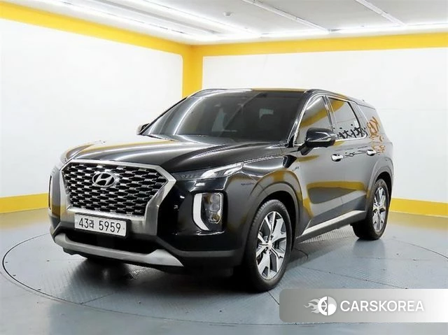 Hyundai Palisade 2019 Черный из Кореи
