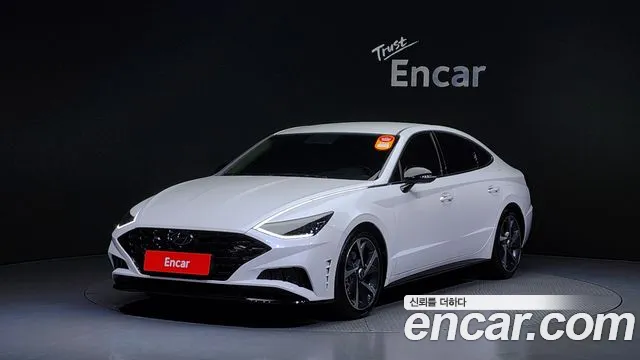 Hyundai Sonata (DN8) 2020 Белый из Кореи