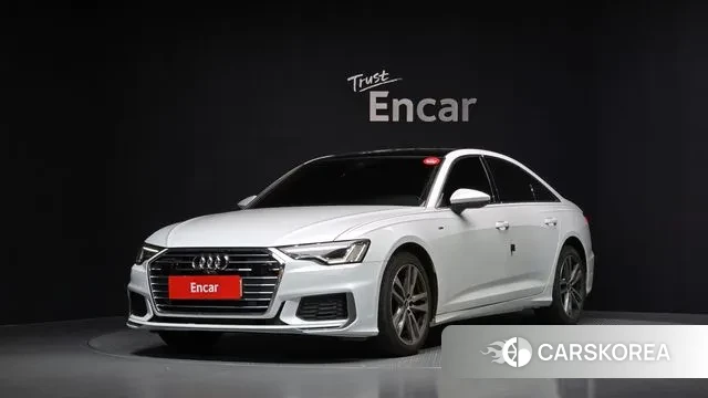 Audi A6 (C8) 2021 Белый из Кореи