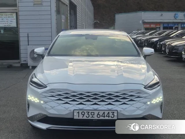 Kia K8 2021 Белый из Кореи