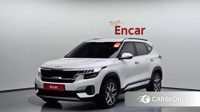 Kia Seltos 2022 Белый из Кореи