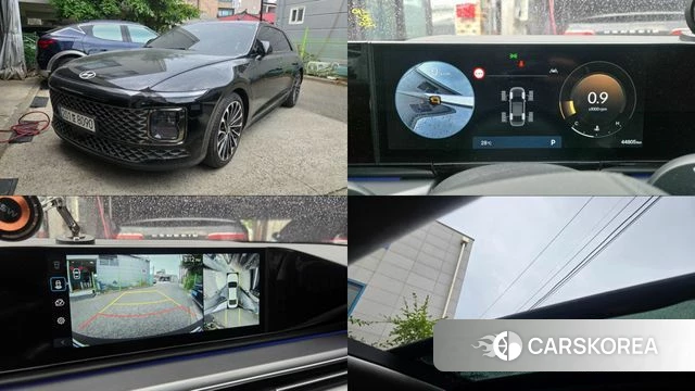 Hyundai Grandeur (GN7) 2024 Черный из Кореи