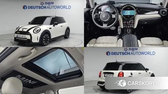 Mini Cooper S 2022 Белый из Кореи