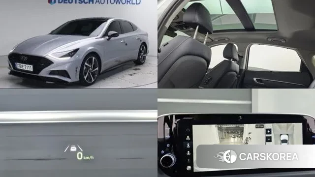 Hyundai Sonata D Edge (DN8) 2023 Серебристо-серый из Кореи