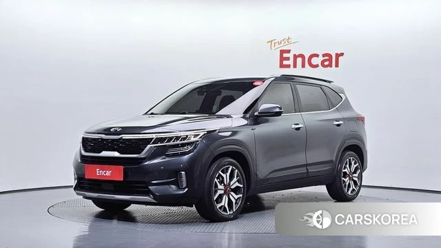 Kia Seltos 2021 Серый из Кореи