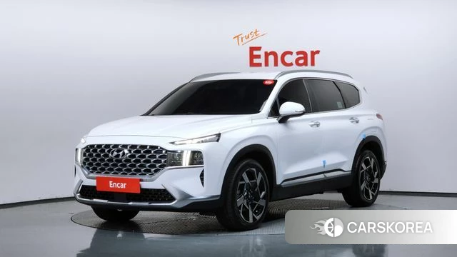 Hyundai The New Santa Fe 2020 Белый из Кореи