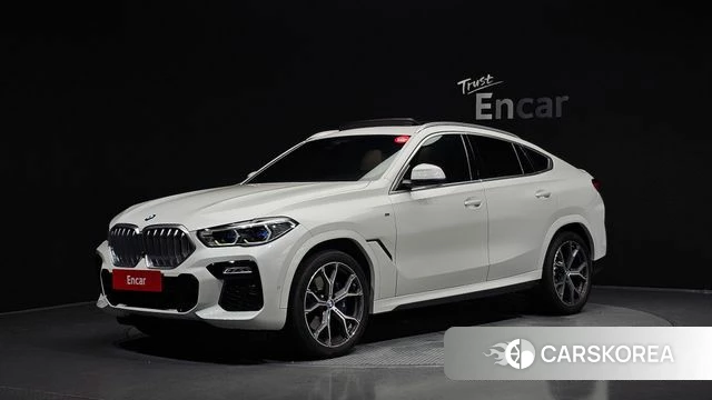 BMW X6 (G06) 2021 Белый из Кореи