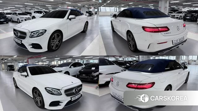 Mercedes-Benz E-Class W213 2018 Белый из Кореи