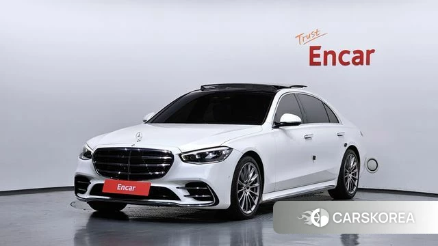 Mercedes-Benz S-Class W223 2022 Белый из Кореи