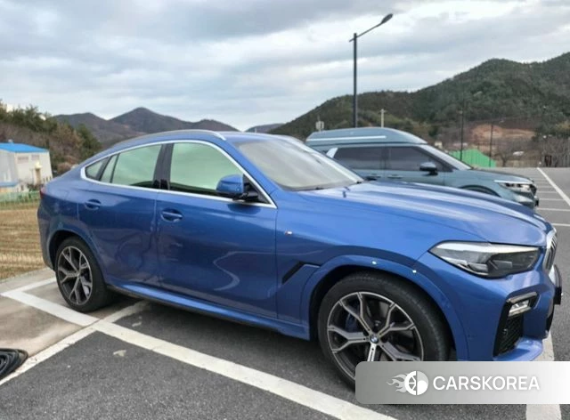 BMW X6 (G06) 2020 Синий из Кореи