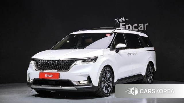 Kia Carnival 4th generation 2023 Белый из Кореи