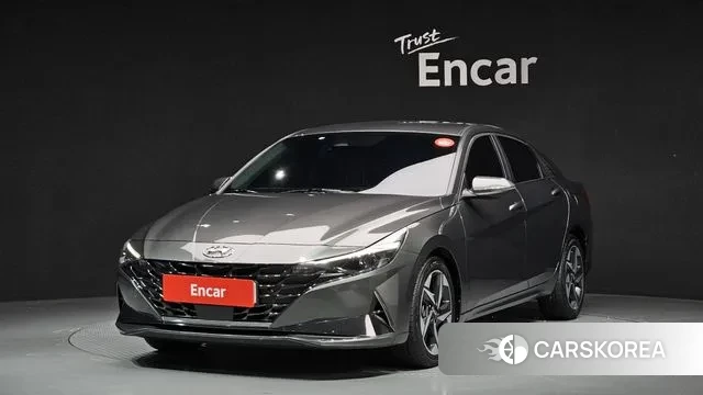 Hyundai Avante (CN7) 2021 Серый из Кореи