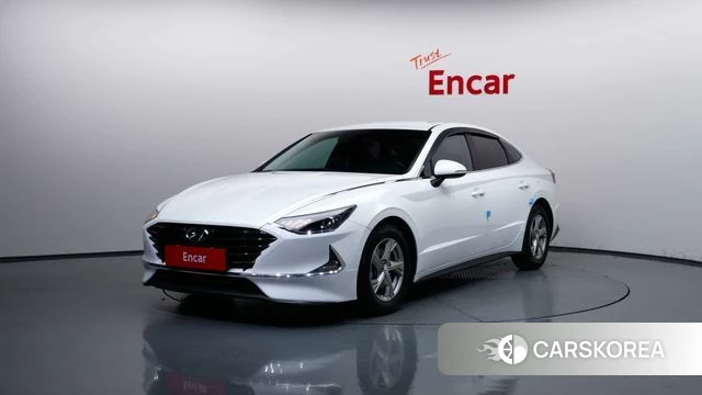 Hyundai Sonata (DN8) 2019 Белый из Кореи