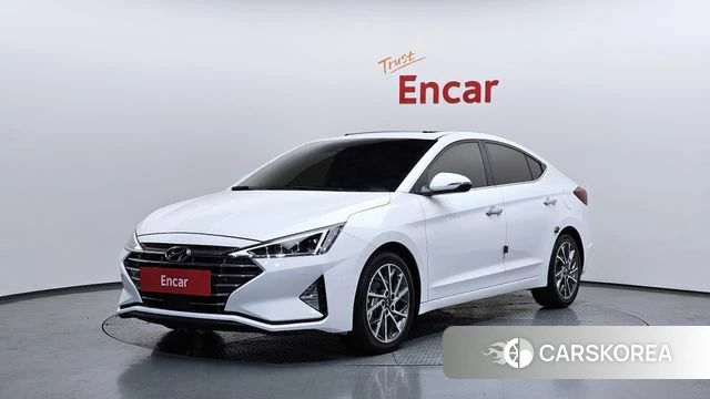 Hyundai The New Avante AD 2019 Белый из Кореи