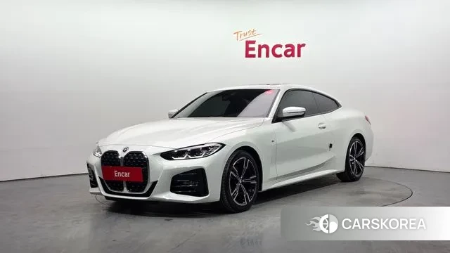 BMW 4 Series (G22) 2023 Белый из Кореи