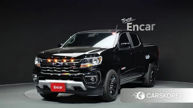 Chevrolet (GM Daewoo) Real New Colorado 2022 Черный из Кореи