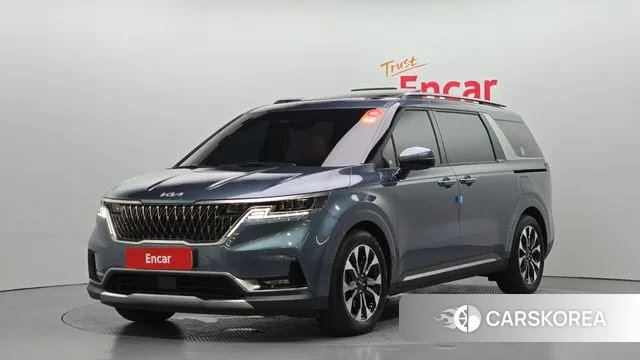 Kia Carnival 4th generation 2022 Синий из Кореи