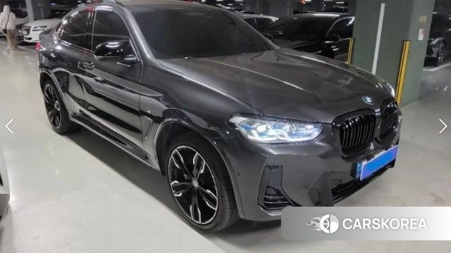 BMW X4 (G02) 2022 Серый из Кореи