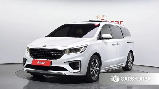 Kia The New Carnival 2018 Белый из Кореи