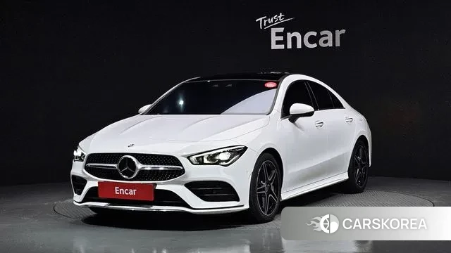 Mercedes-Benz CLA-Class C118 2022 Белый из Кореи