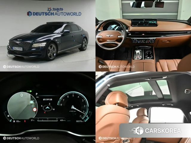 Genesis G80 (RG3) 2023 Синий из Кореи