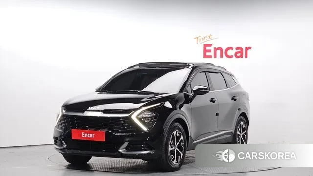Kia Sportage 5th Generation Hybrid 2021 Черный из Кореи