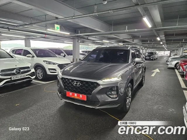Hyundai Santa Fe TM 2018 Серый из Кореи
