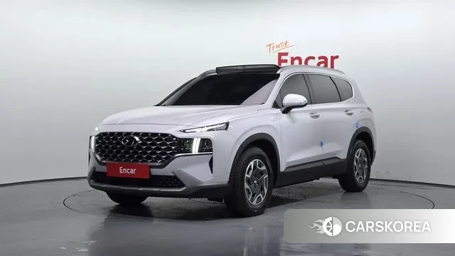 Hyundai The New Santa Fe 2021 Белый из Кореи