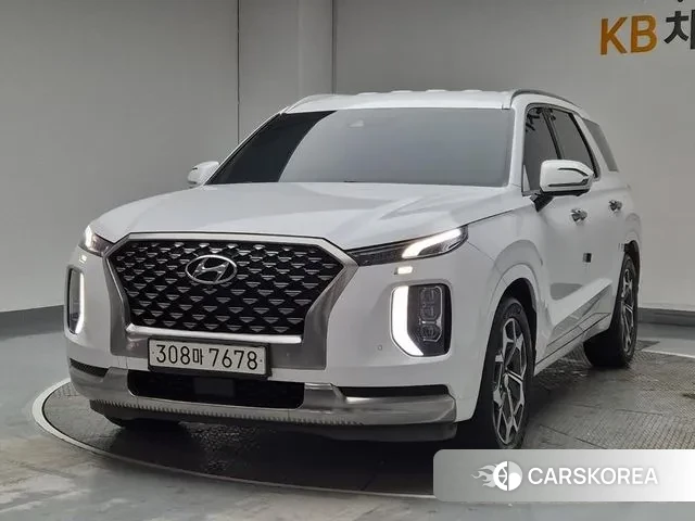 Hyundai Palisade 2022 Белый из Кореи