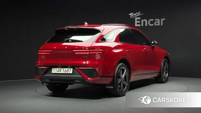 Genesis GV70 2022 Красный из Кореи