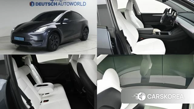 Tesla Model Y 2025 Серый из Кореи