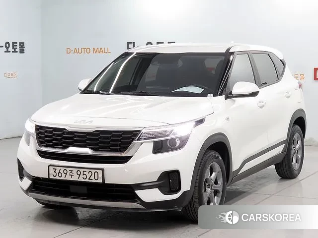 Kia Seltos 2021 Белый из Кореи