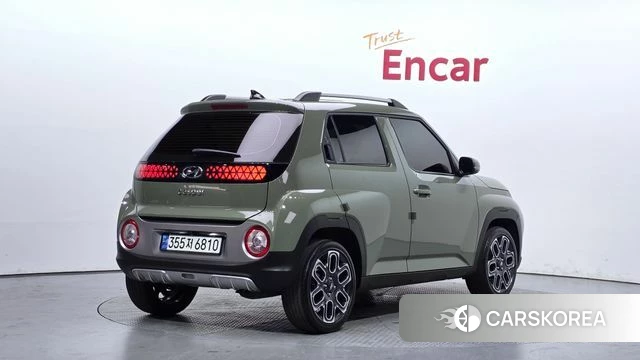 Hyundai Casper 2022 Светло-зеленый из Кореи