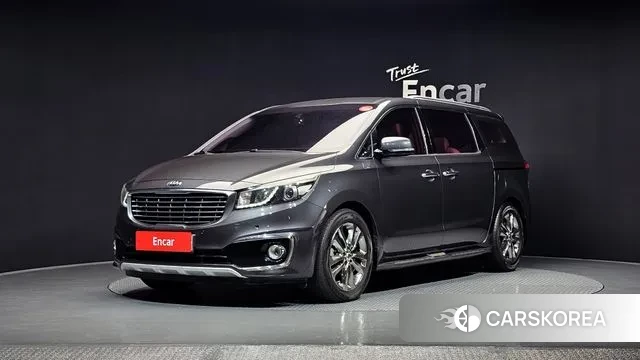 Kia All New Carnival 2018 Серый из Кореи