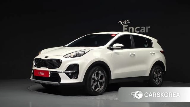 Kia Sportage The Bold 2021 Белый из Кореи