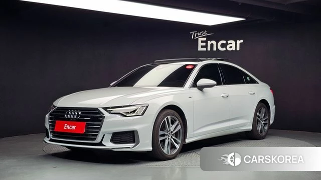 Audi A6 (C8) 2020 Белый из Кореи
